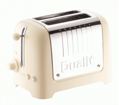 Dualit 2 Slot Lite Toaster - Cream Dualit 2 Slot Lite Toaster - Cream